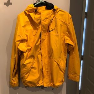 Nike yellow Windbreaker